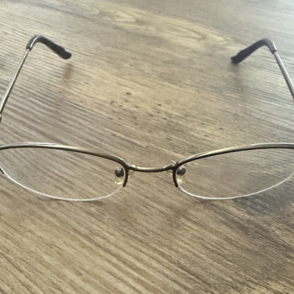 Saki Eyeglasses Frame Mod. 508 Col. BWN Women's Brown Half Rim Oval 50-19-140 - Picture 2 of 5